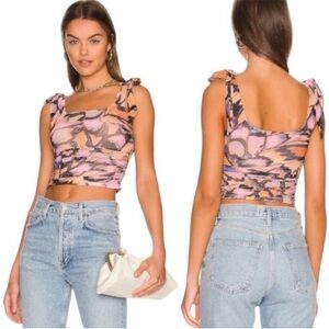 Free People Patterned Tank Top